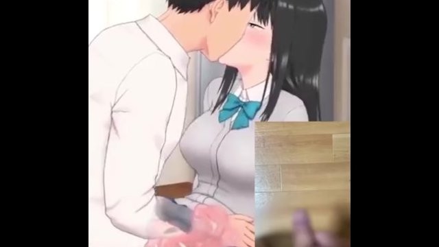 可愛い女の子とキスしてSEX　中出し　射精　しこしこ　素人　えっち　セックス　SEX 　エロアニメ