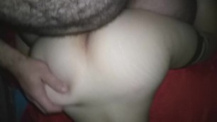Fat Guy Fucking a Girl with Hot Ass ()