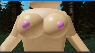 MAN FUCKS HOT WOMEN WITH HAIRY PUSSY, HUGE ASS AND TITS IN FOREST! (Roblox)