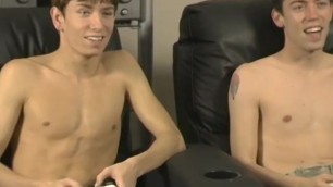 Horny Twink Lovers Fuck after Hard Gaming Session