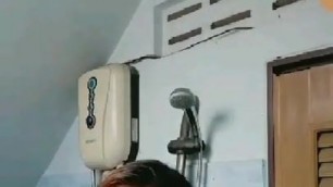Thai Girl Shower on Webcam