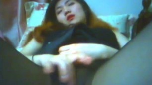 Yeing Jeong masturbates on webcam