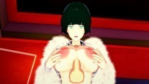 One Punch Man Fubuki Sucks and Fucks in a Love Hotel