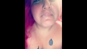 BBW Takes Cum Shot to the Face!