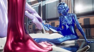 (Unreal Engine Animation) Sentient Nanobot Slime Girl