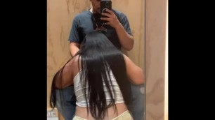 Get Caught in the Fitting Room with his Cock in my Mouth